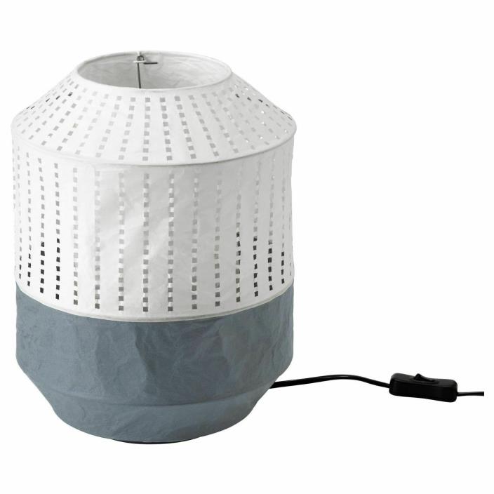 Ikea MAJORNA Table Lamp White Gray New 104.163.29 New