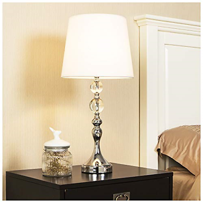 POPILION Exquisite Artistic Decorative Metal Crystal Base Livingroom Bedroom