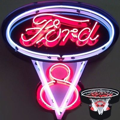 Neonetics Ford V8 Neon Sign (NEO1706) New