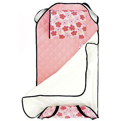 Urban Infant Tot Cot All-In-One Preschool/Daycare Toddler Nap Mat - Poppies