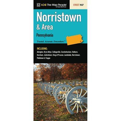 Universal Map Norristown And Area Fold Map