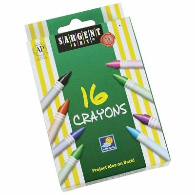 Sargent Art Crayons-16 Per Package