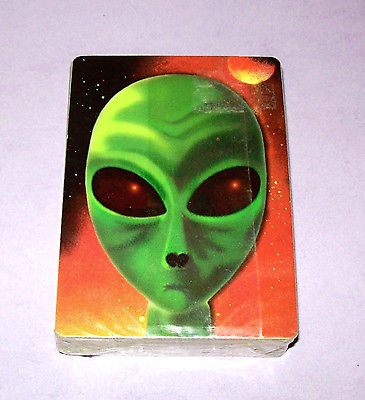 Alien Head Deck of Cards - Alien Cards