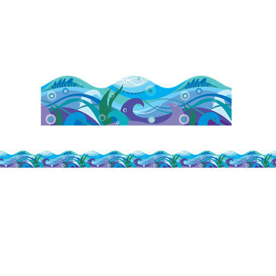 Scholastic Teaching Resources - Waves Scalloped Trimmer