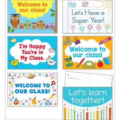 Scholastic Teaching Resources - Back To School Postcards