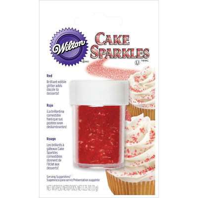 Cake Sparkles .25oz Red 070896072849