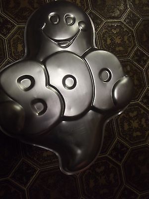 1988 Wilton GHOST Boo Retired Cake Pan 2105-1031 Shape Baking Mold ~ Used