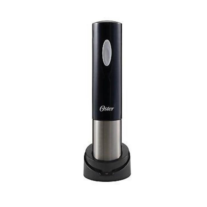 Oster Electric Wine Bottle Opener Corkscrew Cork Cordless Rechargeable New