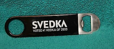 SVEDKA Vodka Stainless Steel and Vinyl Bottle Opener