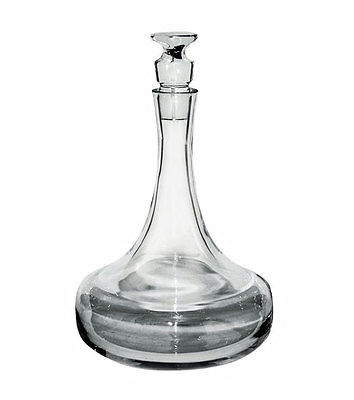 NAMBE crystal GROOVE DECANTER  - NEW / BOX