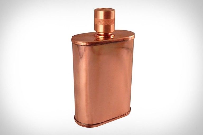 NEW Jacob Bromwell Vermonter Copper Flask - Made in USA - Best Seller!