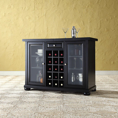 Darby Home Co Pottstown Bar Cabinet with Wine Storage