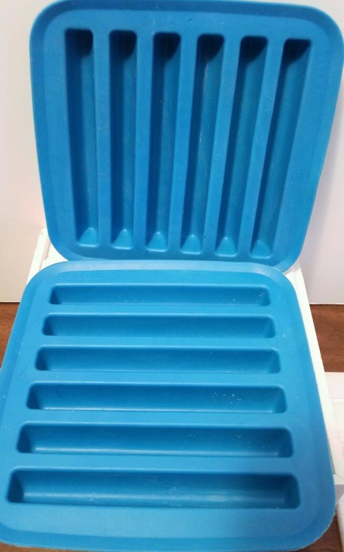 IKEA ICE CUBE TRAYS (2) FLEXIBLE SYNTHETIC RUBBER great for water bottles