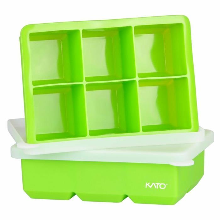 Ice Cube Tray Set Kids Popsicles Whiskey Wine Punch Large Big Good Covered Lid