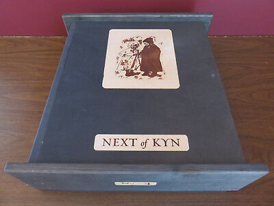 2010 NEXT OF KYN WOOD WINE BOX/CRATE/CASE
