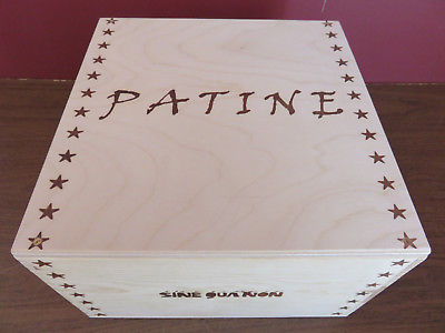 2011 SINE QUA NON PATINE ELEVEN CONFESSIONS WOOD WINE BOX/CRATE/CASE