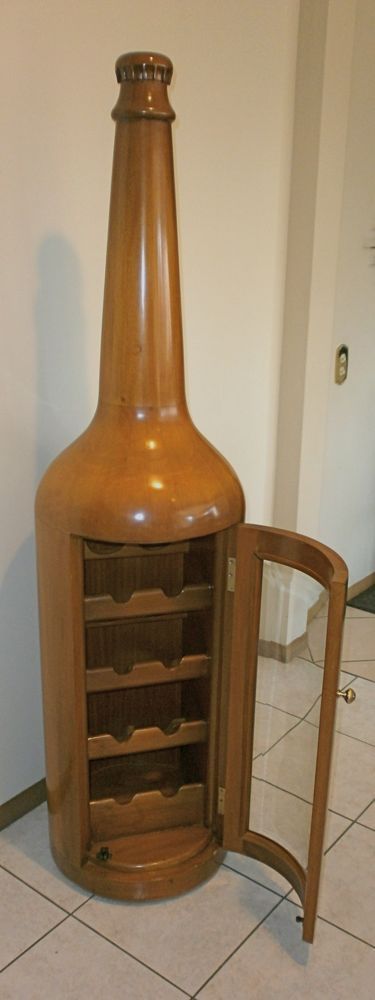 Handcrafted Wood Wine Holder 60