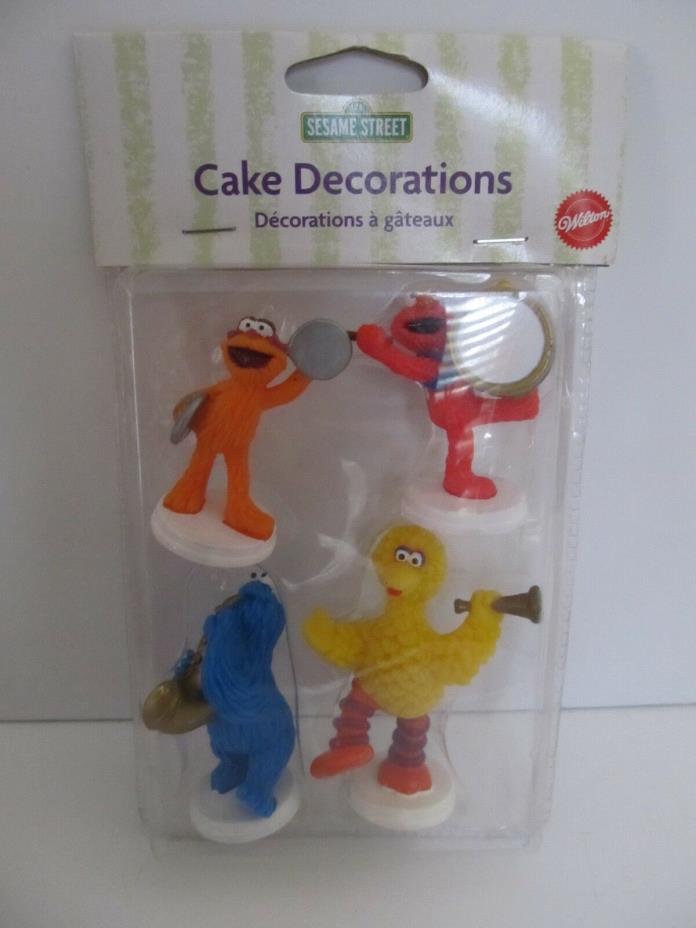 Wilton Sesame Street Cake Topper Decoration Figure Set NEW 3