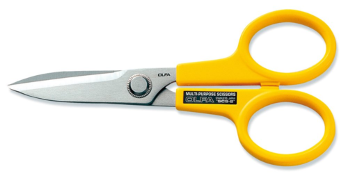OLFA Scissors, Stainless Steel Serrated Edge 7' Model 9766