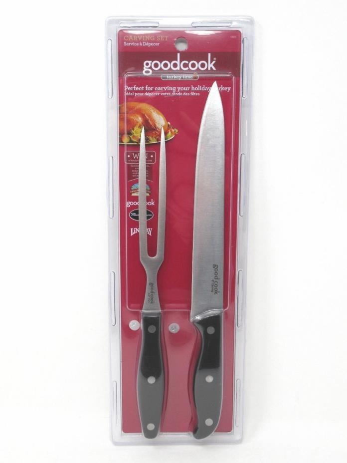 Good Cook 2 Piece Carving Set High Carbon Stainless Steel Tools