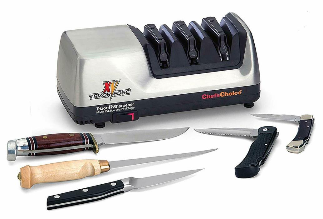 Chef's Choice Trizor XV Platinum Electric Knife Sharpener M15