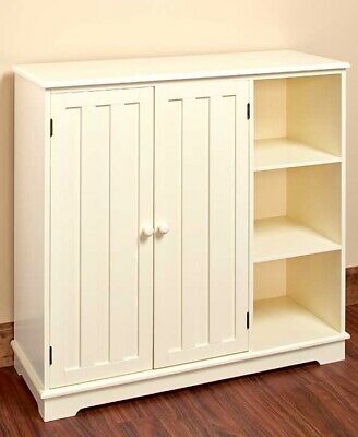 Collection Storage Unit 3-Shelves Organizer Display Shelf Wooden Home Furniture