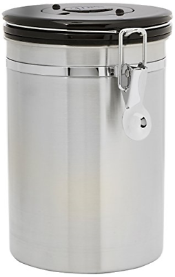 Friis 75051 16oz Stainless Steel Coffee Vault Canister, 16-Ounce