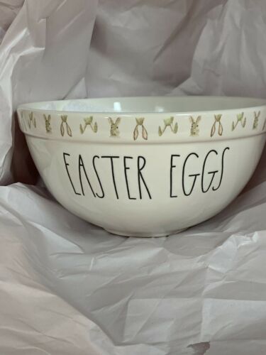 rae dunn Easter Eggs pottery ceramic bowls bunny carrots eggs