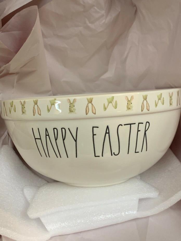 rae dunn Easter pottery ceramic bowls bunny carrots eggs