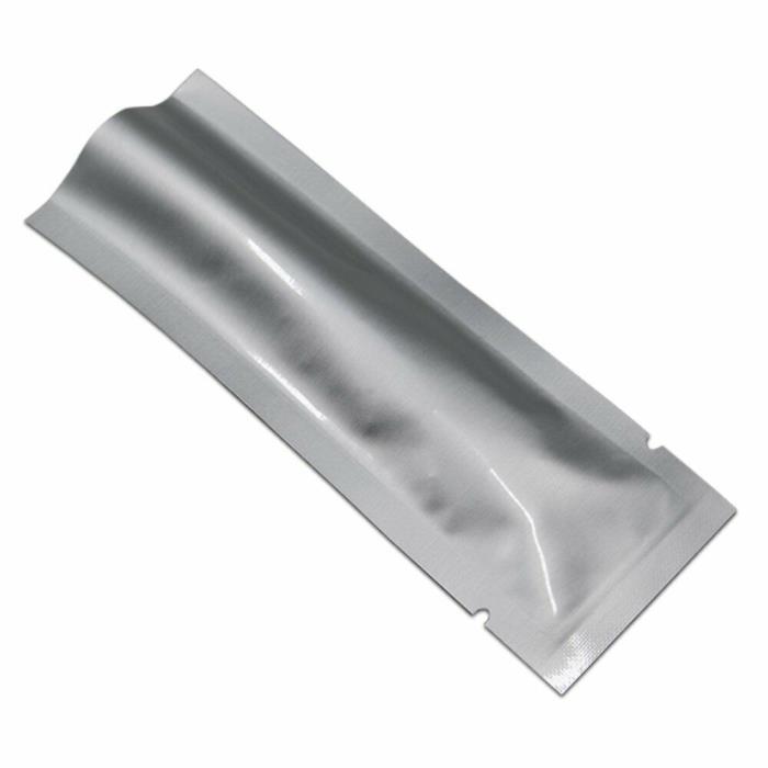 Vacuum Heat Sealable Mylar Pure Foil Bag Pouch for Sampling Packaging Food Stora