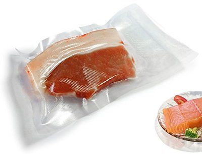 100 Pint Vacuum Sealer Storage Bags 6 x 10 Inch Size for Food Saver Seal a M...
