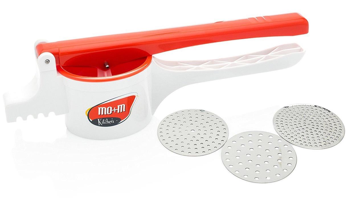 Plastic Potato Ricer Masher Baby Food Press Spaetzle Maker Large Quality Kitchen