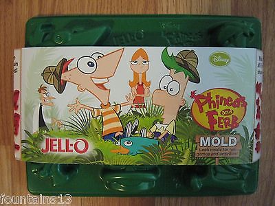 Phineas and Ferb JELL-O MOLD Kraft 2012