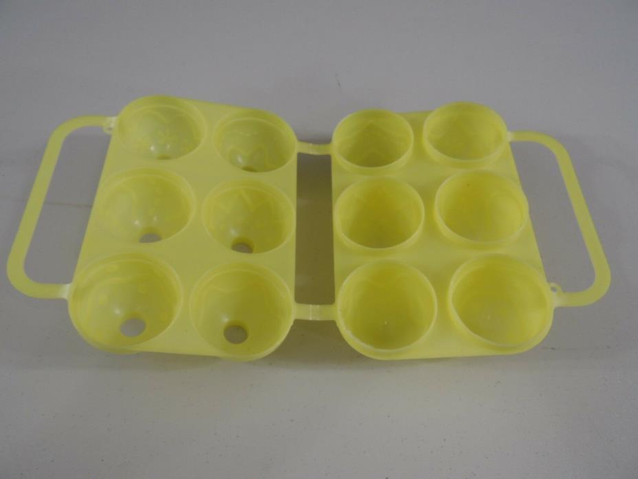 JELLO 6-Egg Gelatin Jiggler Mold, Plastic, Yellow - EASTER!