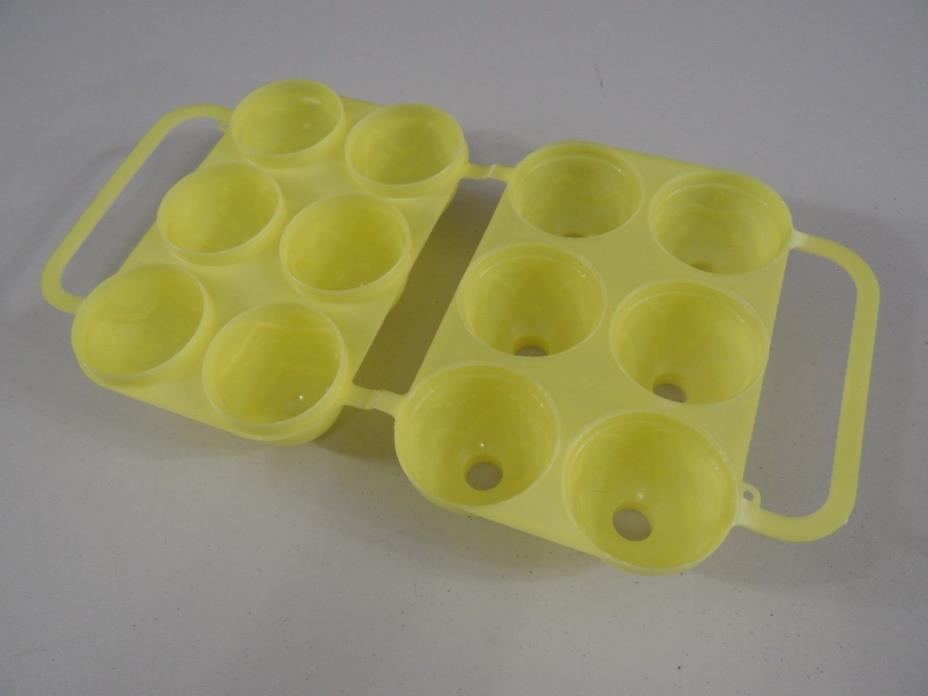 JELLO 6-Egg Gelatin Jiggler Mold, Plastic, Yellow EASTER!