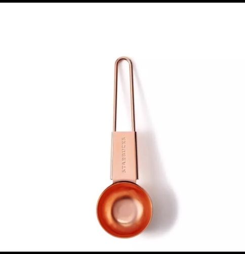 Starbucks Copper Coffee Measuring Scoop Spoon NEW