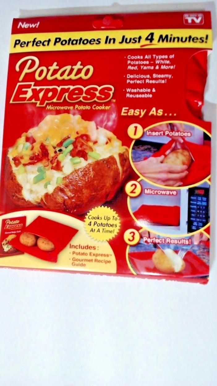 Potato Express Microwave Cooker Perfect Potatoes in 4 mins AS SEEN ON TV