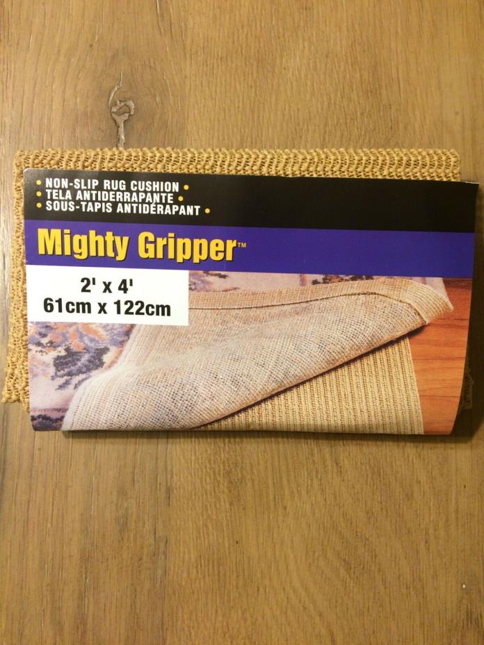 Mighty Gripper - Fits Rug Size 2' x4' - USA non-slip rug cushion New