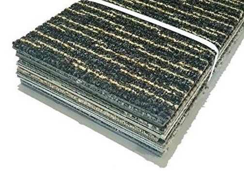 13 Step Assorted In/Outdoor Stair Treads Non-Slip Staircase Carpet  8'' x 24''