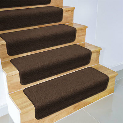 Set of 12 OVERSTEP ATTACHABLE Carpet Stair Treads 17