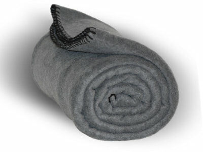 Fleece Blanket - Charcoal - CASE OF 24