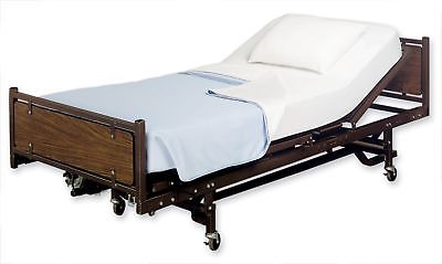 ProCare Flat Hospital Bed Sheet, White.