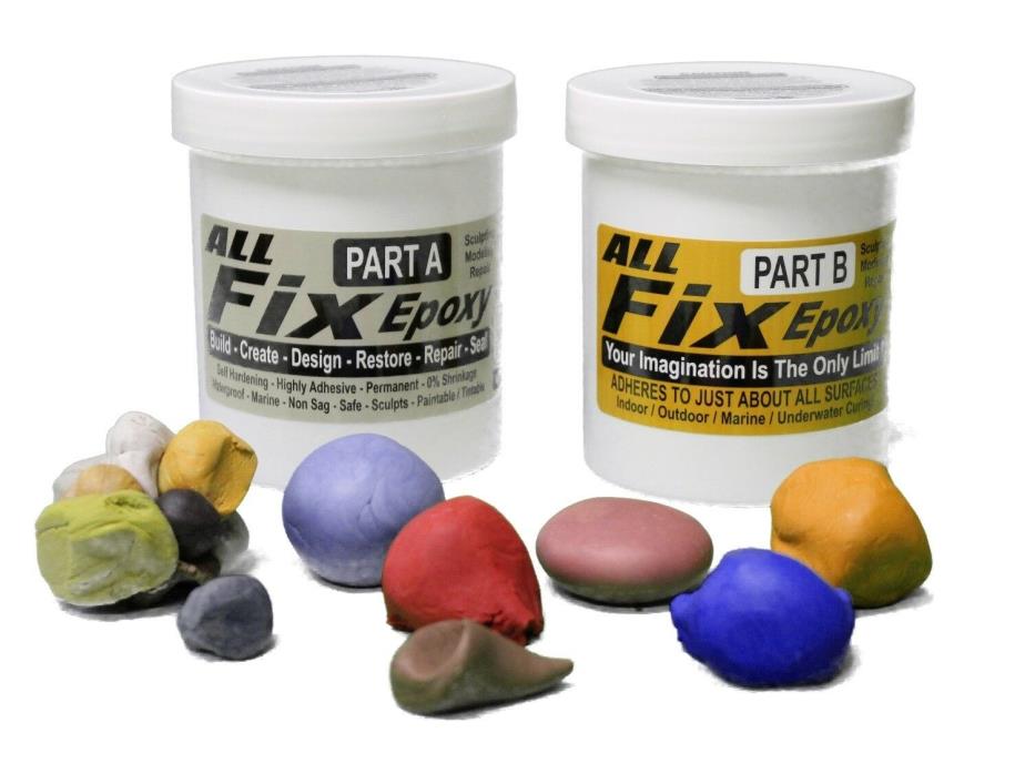 All-Fix EPOXY Putty 3lb Modeling Sculpting Compound Repair Arts Crafts Doll A B