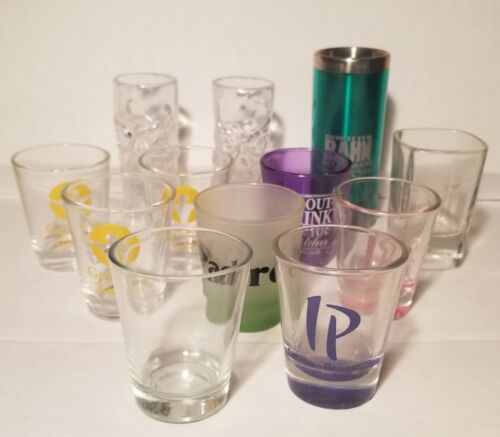 Lot of 12 Shot Glasses