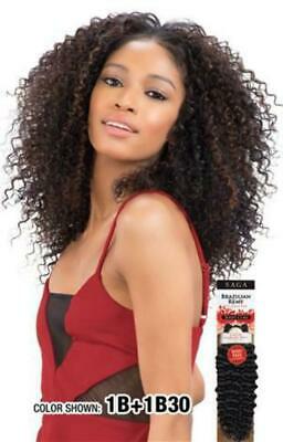 SAGA Brazilian Remy Jerry Curl 10