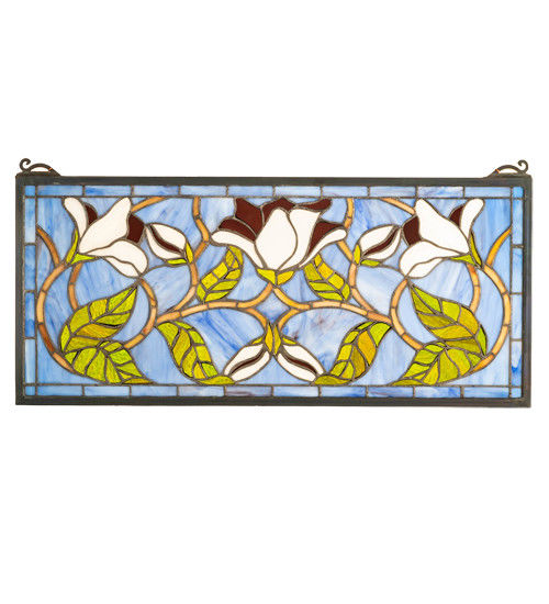 Horizontal Stained Glass Window 25