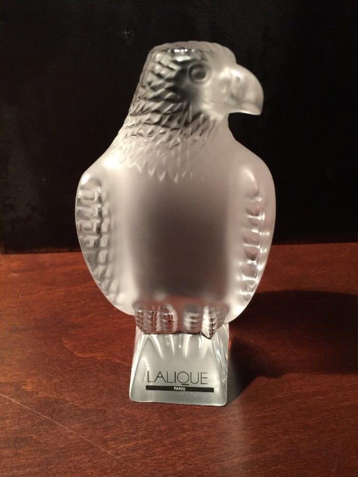 Lalique STANDING EAGLE FIGURINE