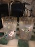 Antique New England Pomona Glass Tumblers 3 3/4
