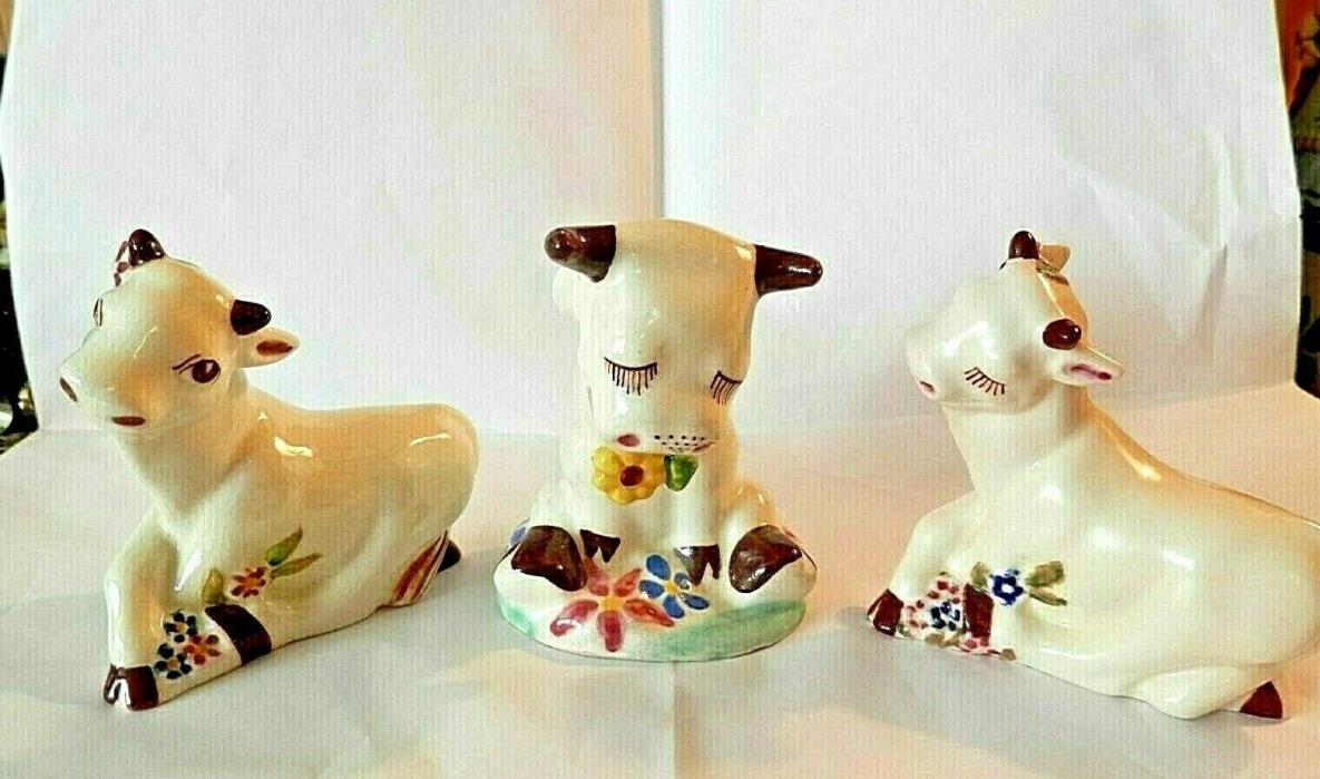 FERDINAND THE BULL AND TWO VERSONS OF HIS MOTHER 1939 WOLPER ART CO.