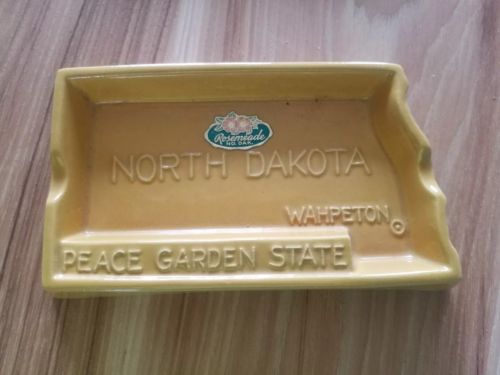 North Dakota Wahpeton Rosemeade Special Edition Rare Ashtray